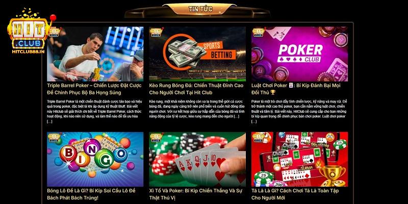 Tin tức HITCLUB cập nhật các thông tin nhằm hỗ trợ người chơi có trải nghiệm tốt nhất Tin tức HITCLUB cập nhật các thông tin nhằm hỗ trợ người chơi có trải nghiệm tốt nhất