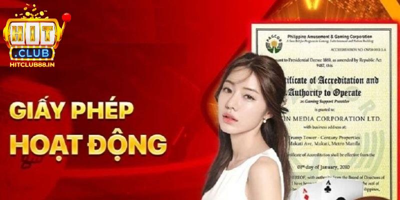 Giới thiệu tổng quan về giấy phép hoạt động HITCLUB Giới thiệu tổng quan về giấy phép hoạt động HITCLUB